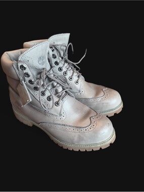 Timberland Premium 6" Brogue Boots Steeple Grey 9